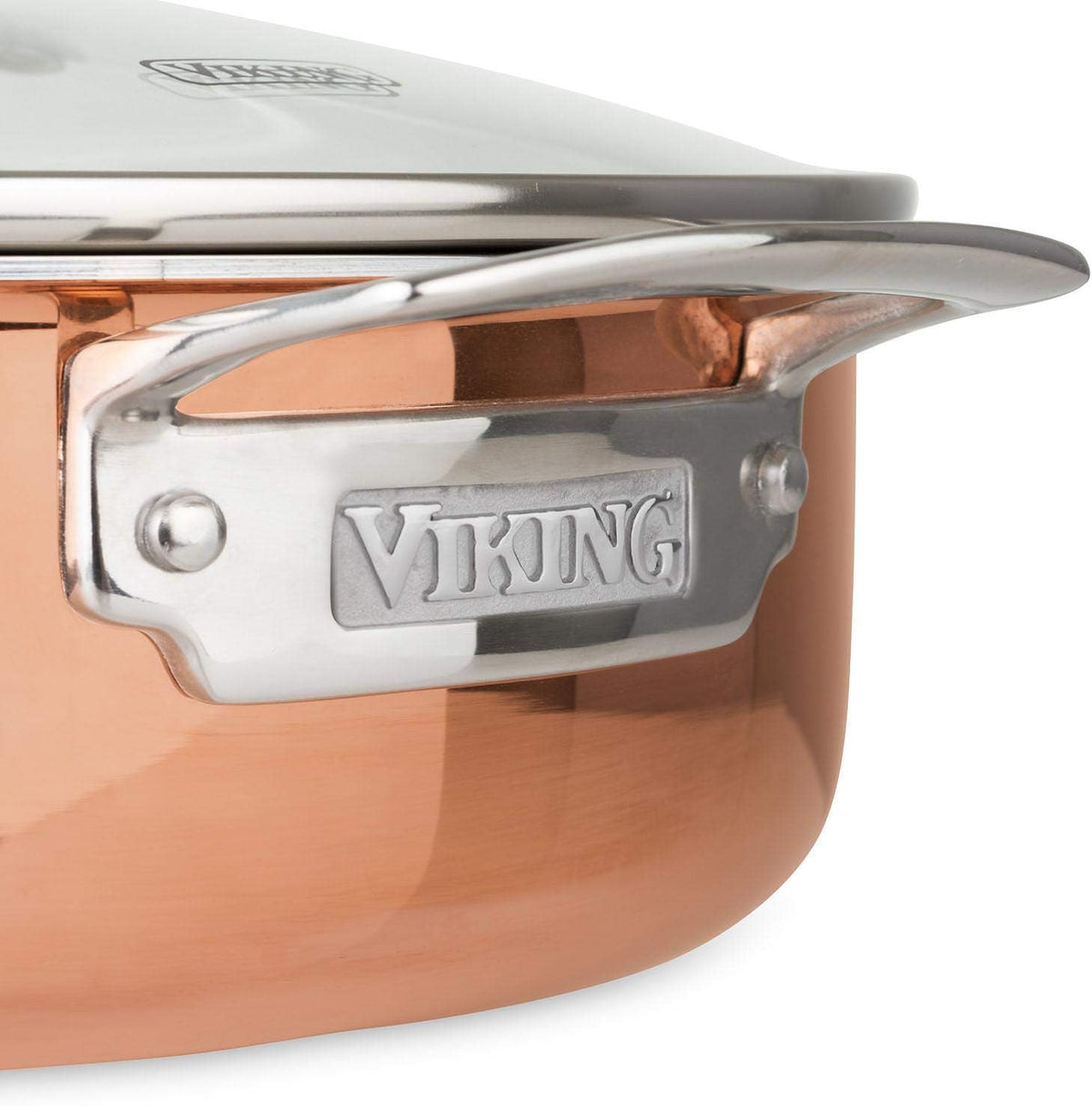 13-Piece Tri-Ply Copper Cookware Set Y711