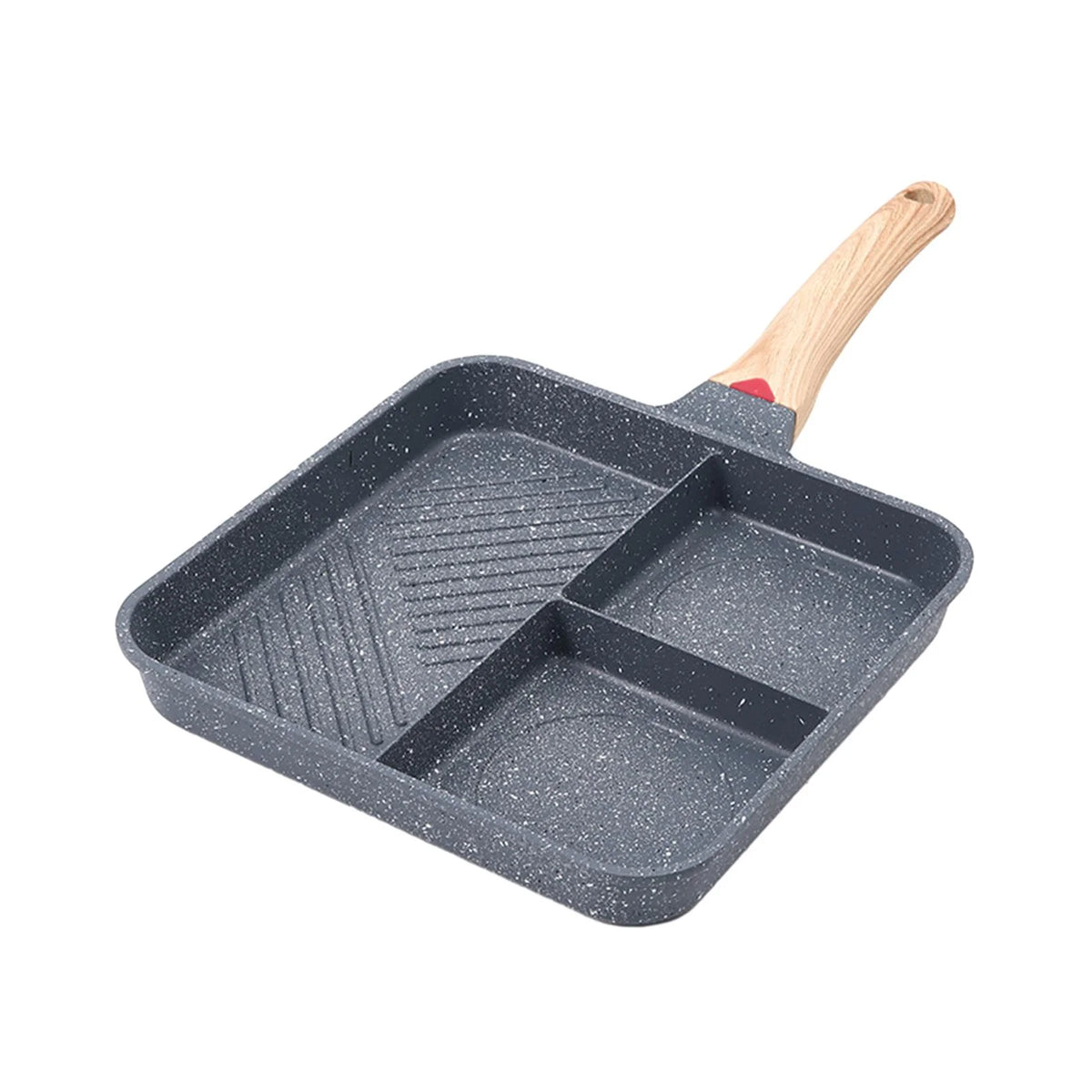 3 Section Nonstick Divided Grill Frying Pan Y23462