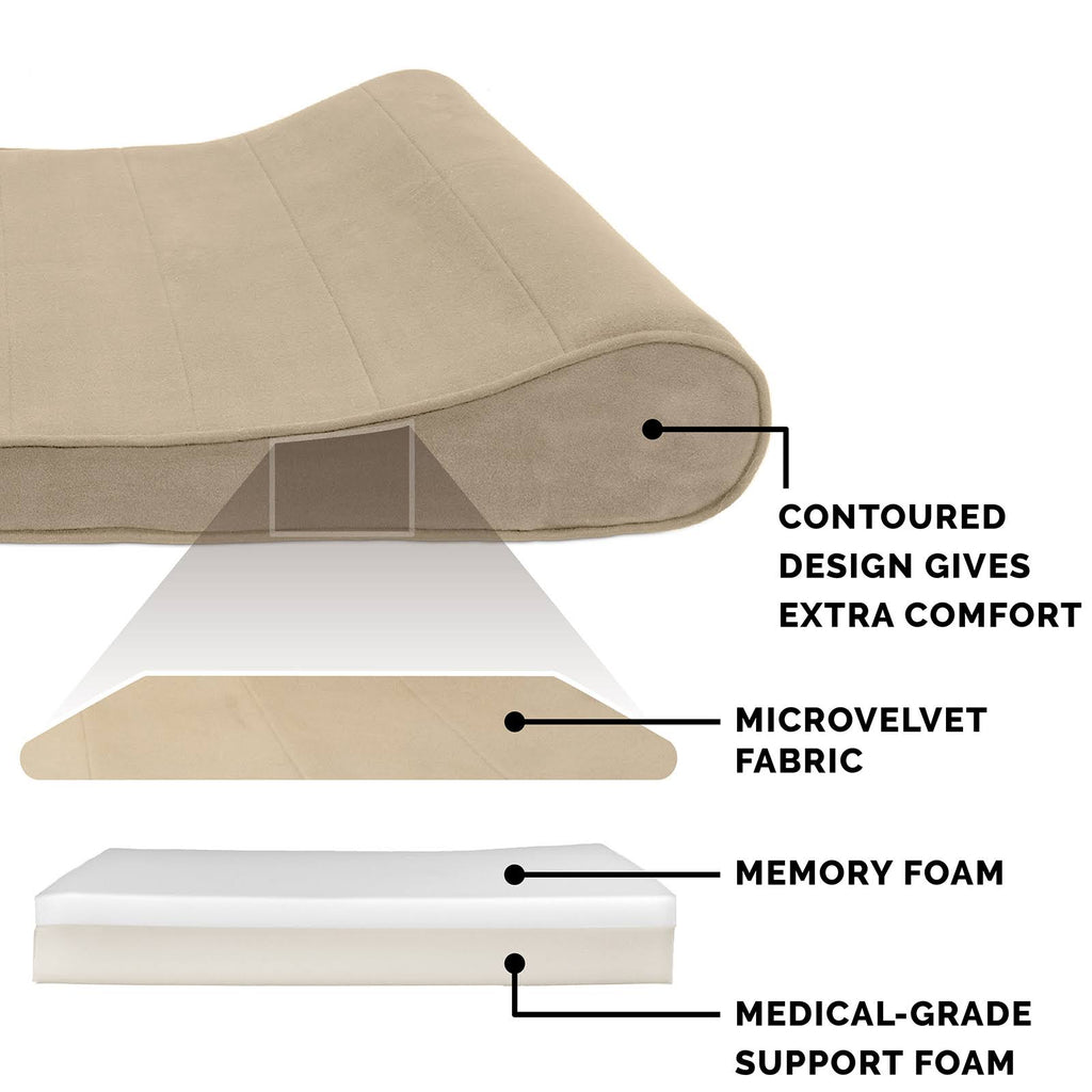 Memory Foam Microvelvet Pet Bed R697600