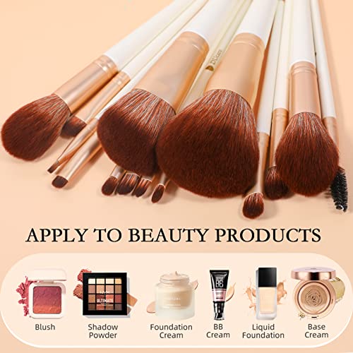 14pcs Synthetic Makeup Brushes Set G946