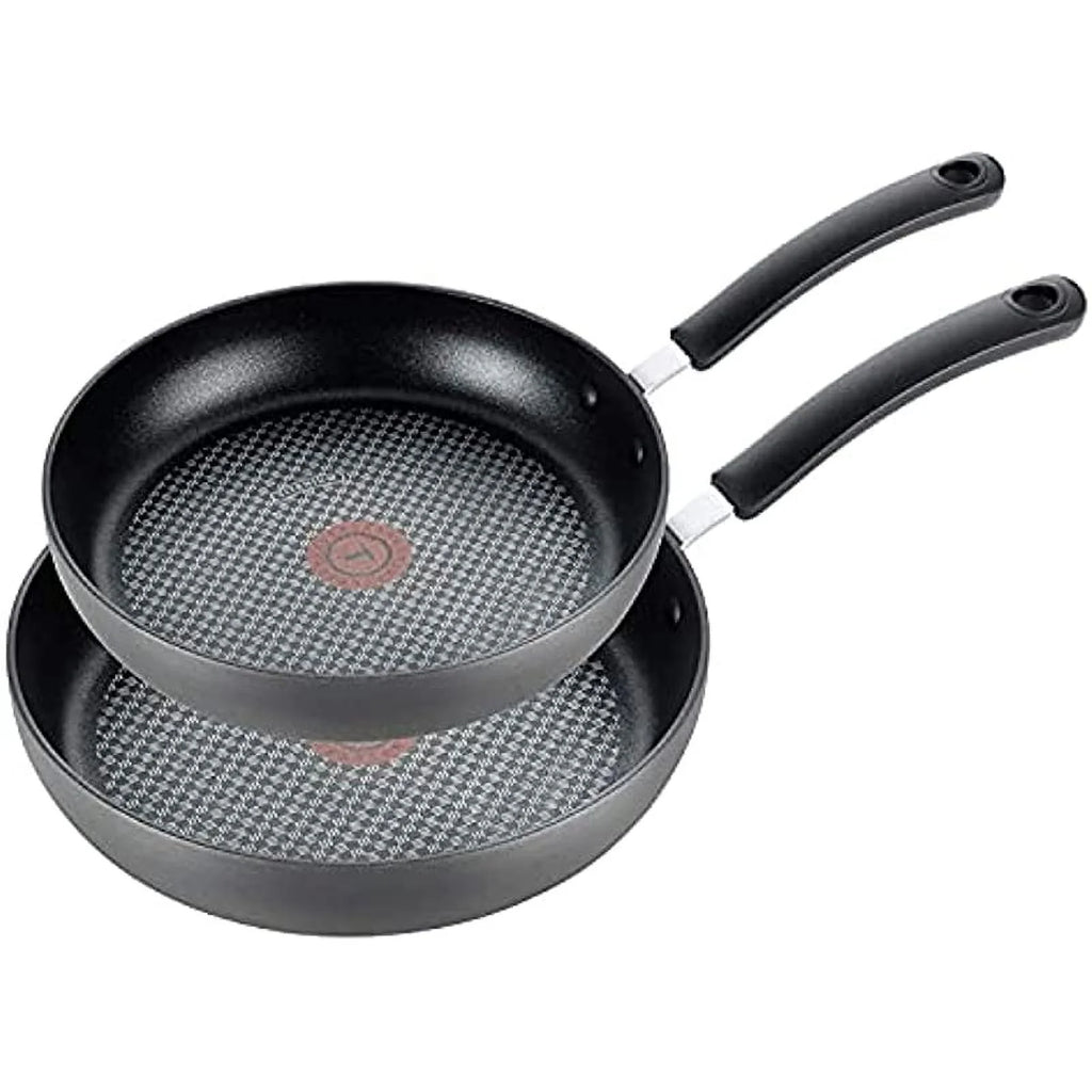 2 Piece Nonstick Fry Pan Cookware Set, 8 and 10.25-Inch, Gray L13202