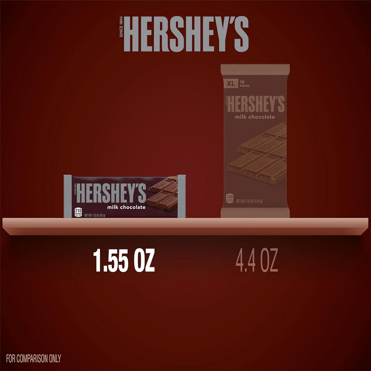 1.55 oz Milk Chocolate Candy Bars (36 Count) Q2174