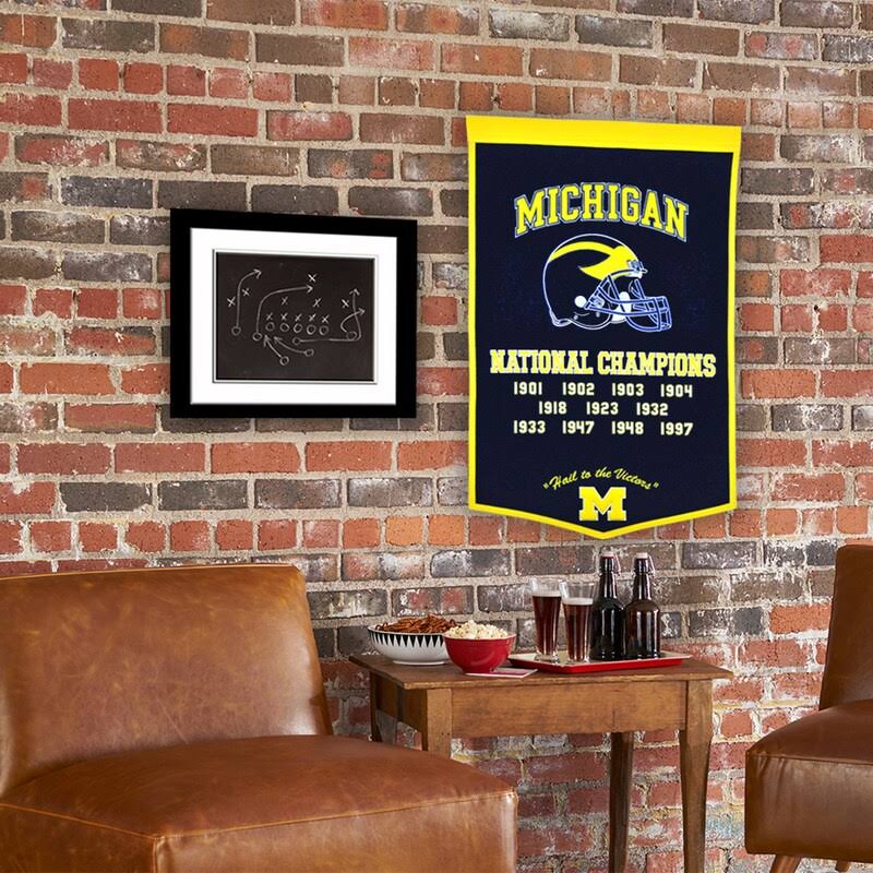 Michigan Wolverines Banner A643