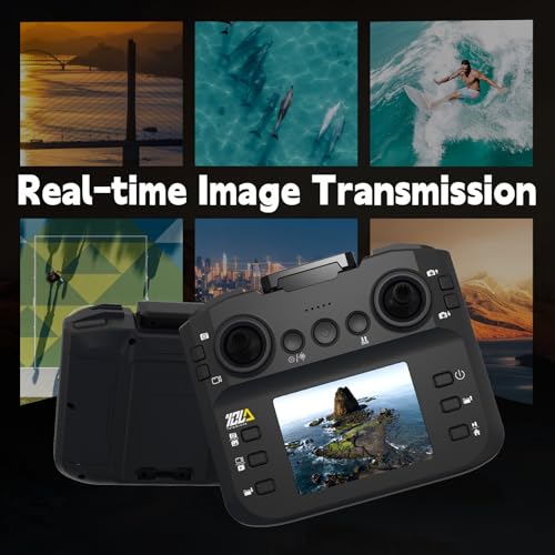 Foldable Drone with Camera and LCD Screen Remote Control A817381