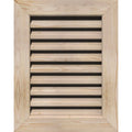Unfinished Smooth Pine Gable Vent C820