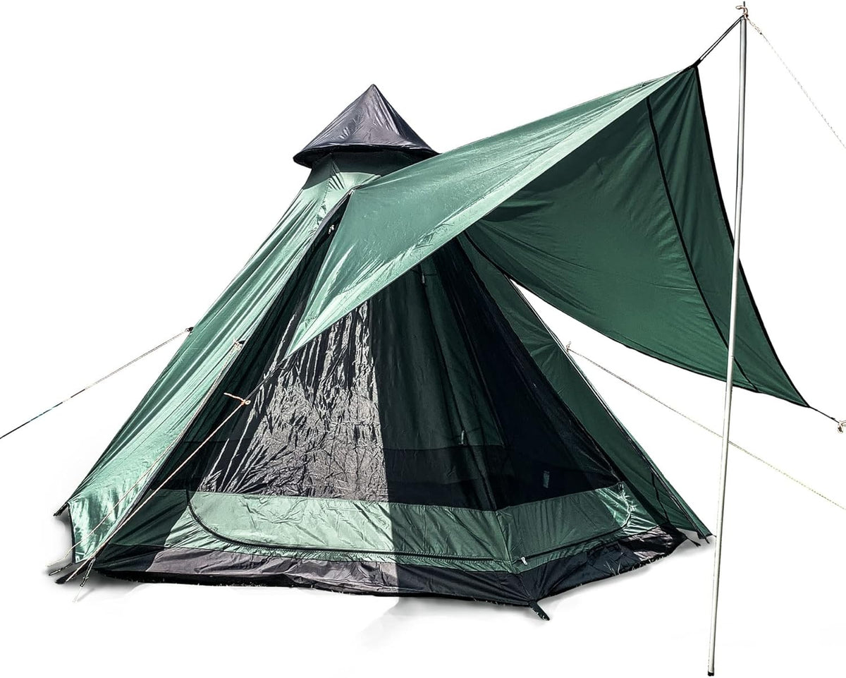 4 Person Waterproof Teepee Tent C792512