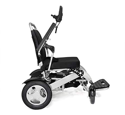 Black Heavy Duty Foldable Power Wheelchair Y917