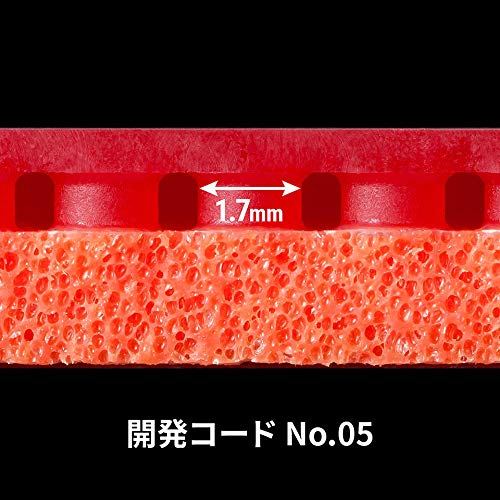 1.7, 1.9, 2.1 Sizes Red or Black Table Tennis Rubber Sheet Q183