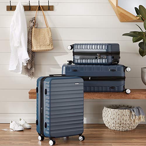 Navy Blue 21-inch Carry On Luggage with Wheels P51788