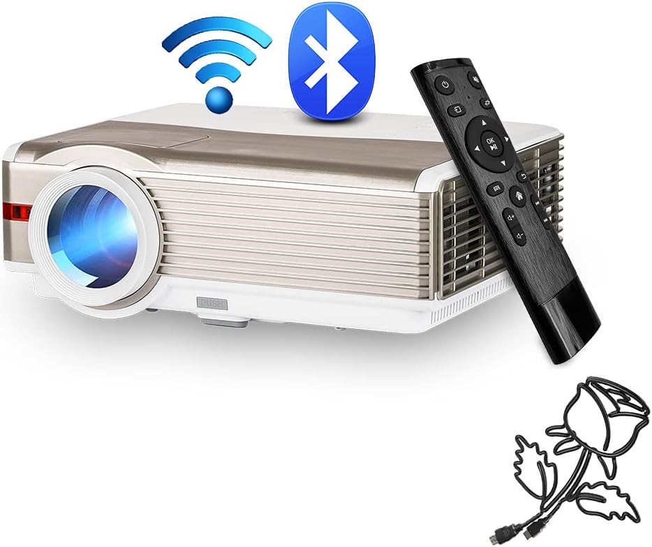 1080P HD 7200 Lumens LCD Projector Y618