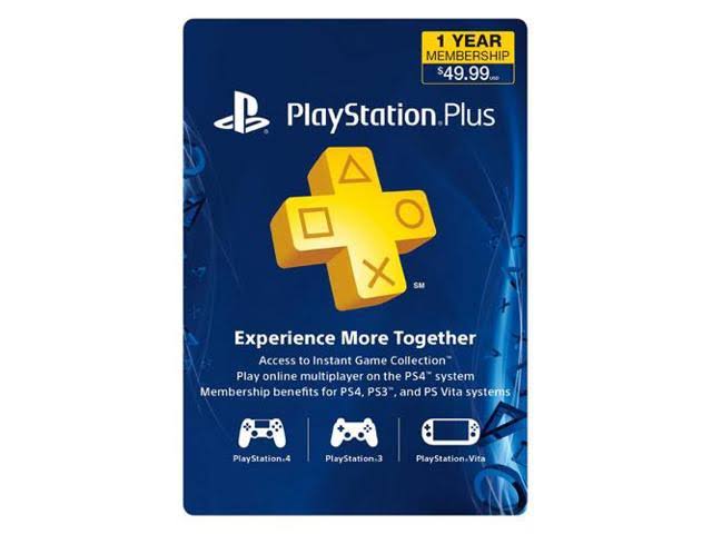 PlayStation Plus PSN Membership Card R2733