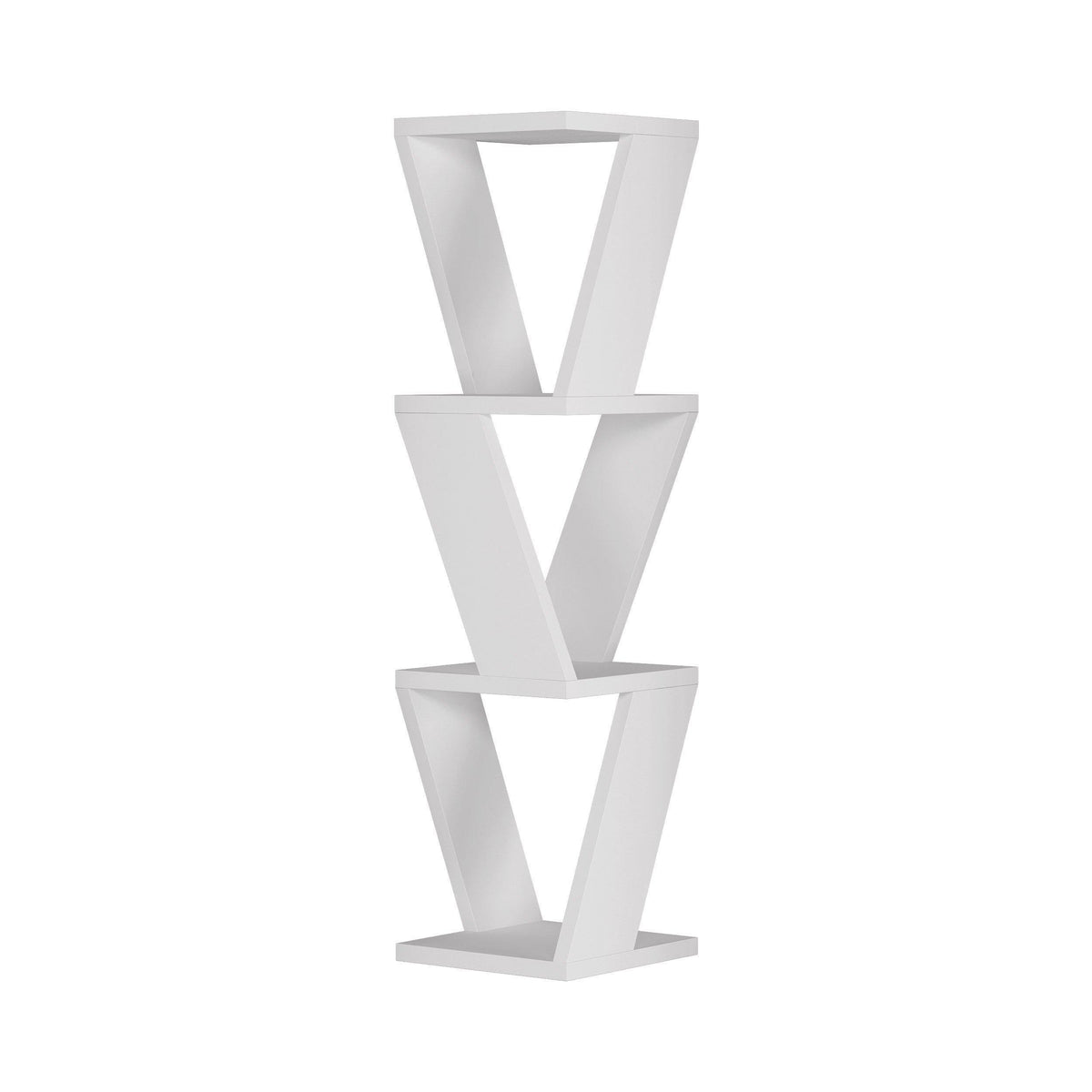 White Corner Wall Shelf U8223