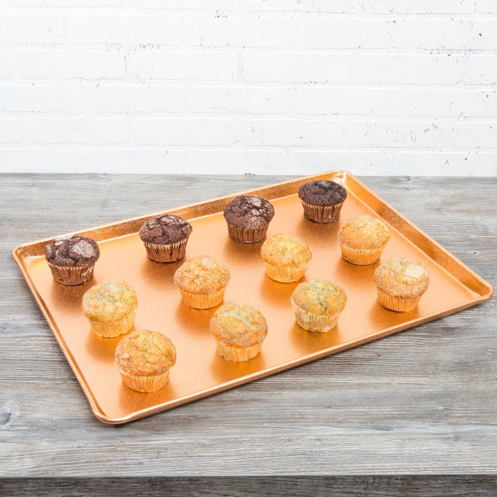 Textured Gold Bakery Display Tray O278