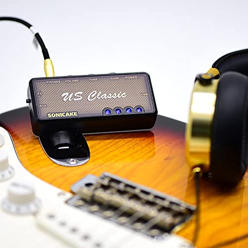 Rechargeable Plug-in Guitar Headphone Amp N49157