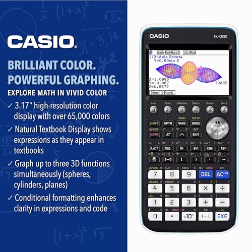 Color Graphing Calculator with 3D Graph & Python Z945