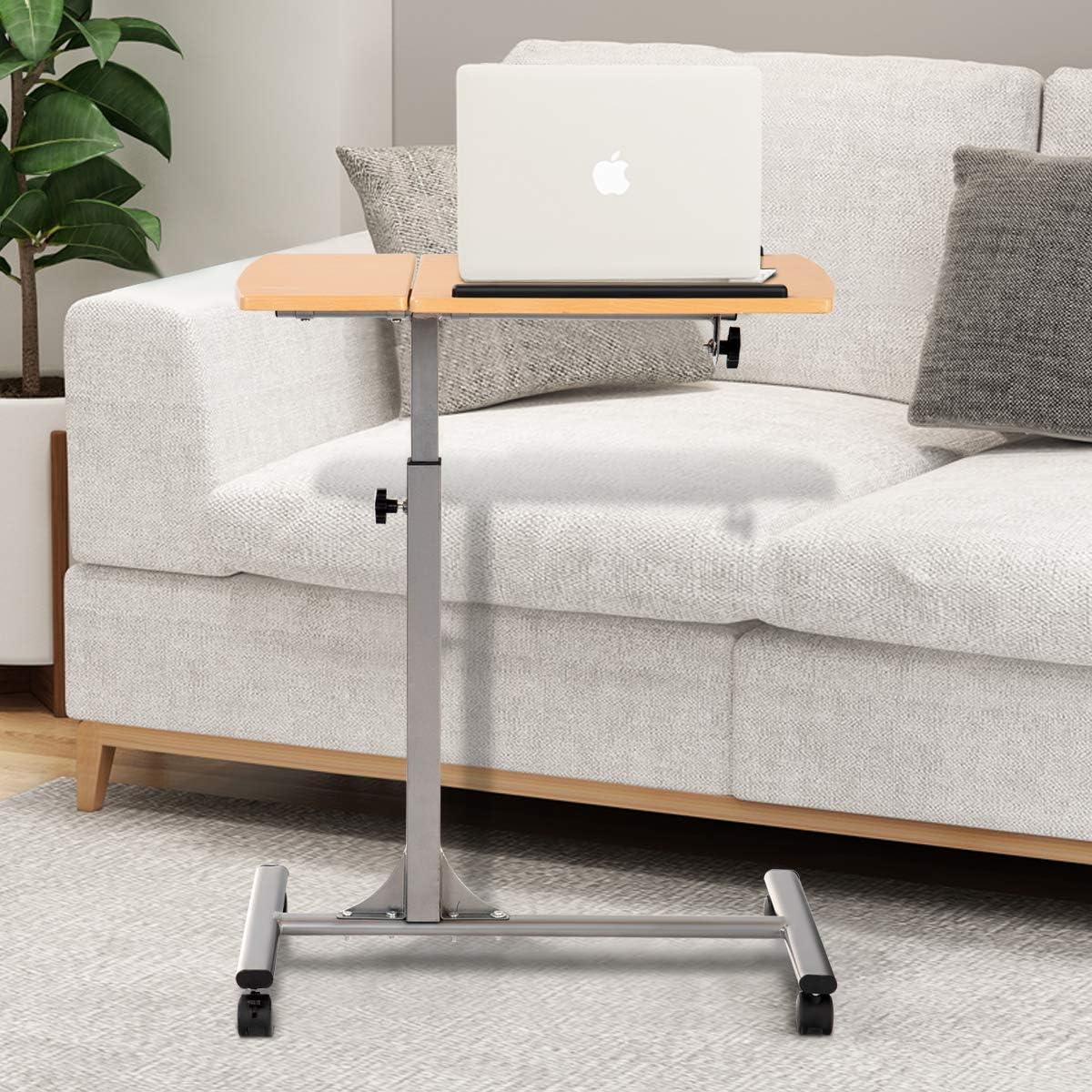 Rolling Laptop Desk Cart Y2630