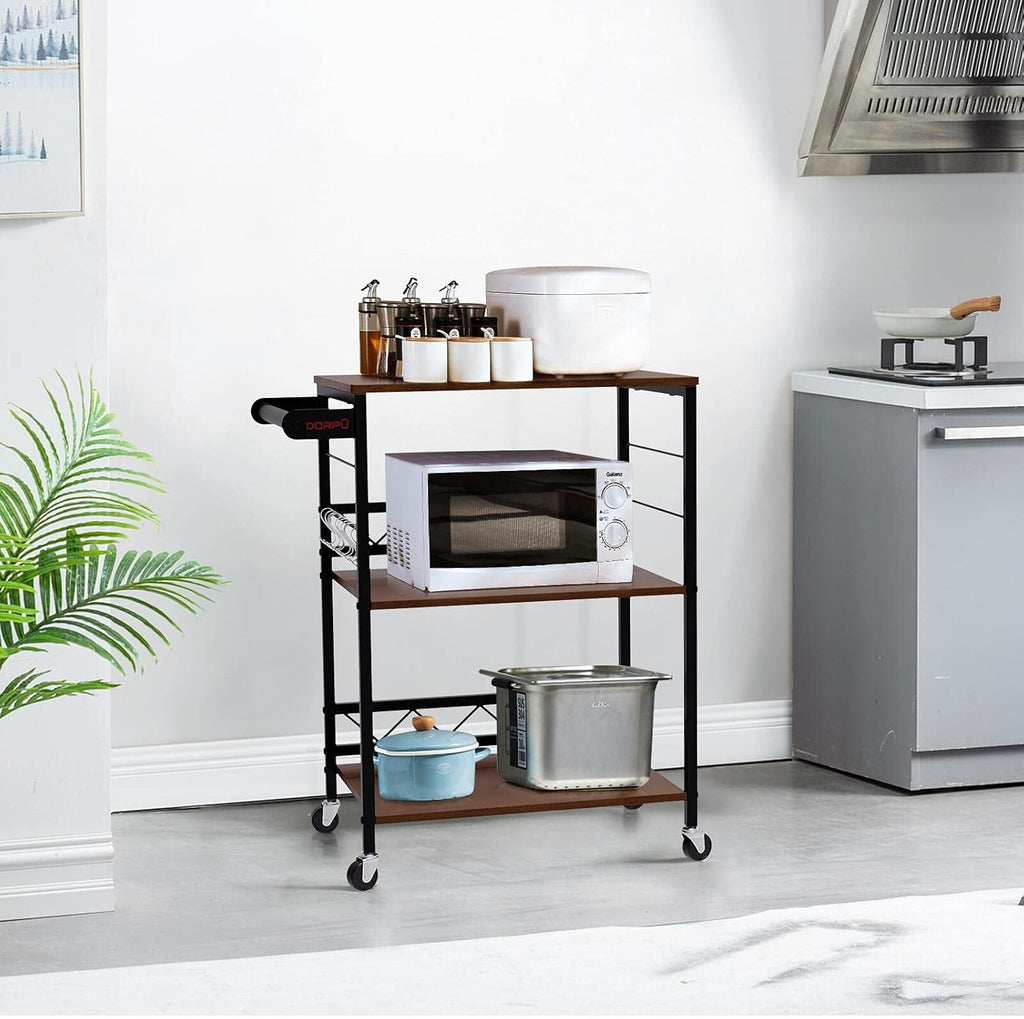3-Tier Kitchen Cart with Wheels O369608