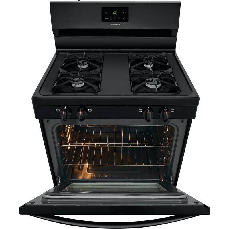 5 cu. ft. Gas Range with Manual Clean in Black K500