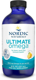 Lemon Flavor 8 oz Omega-3 Fish Oil Liquid Y96594
