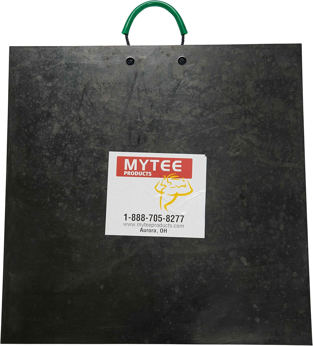 Medium Outrigger Pad 24" x 24" x 1.5" Thick Black (2 Pack) B24617
