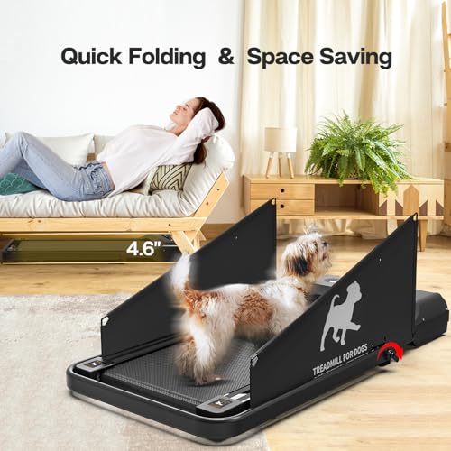 Foldable Dog Treadmill 220lb Capacity W26844
