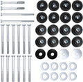 Black Polyurethane Body Mount Bushing Kit for Ford F250 F350 Super Duty 2008-2016 E8606