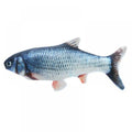 Realistic Flopping Fish Catnip Plush Cat Toy K26256
