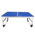 Folding Utility Table Blue A5924