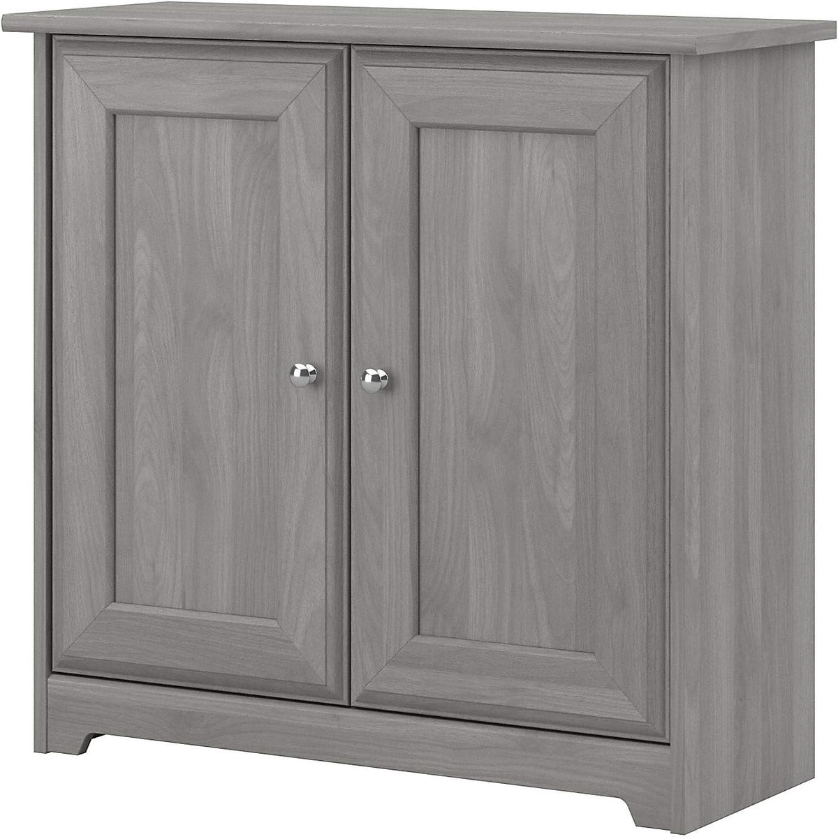 2 Door Low Storage Cabinet in Modern Gray A86556
