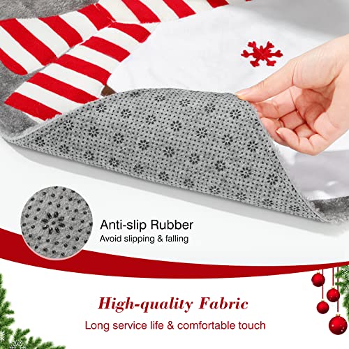 Christmas Toilet Seat Cover and Rug Set of 4 J9876