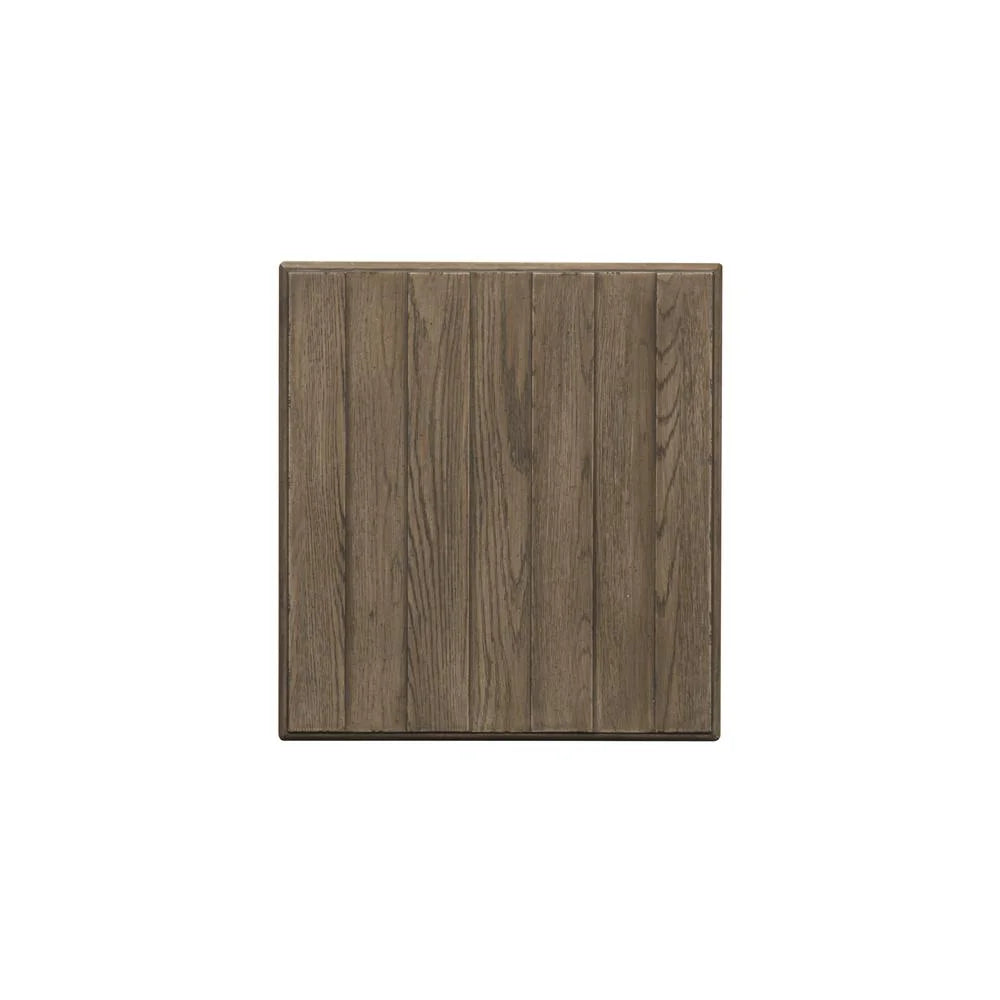 Off White Wood Drawer End Table F25455