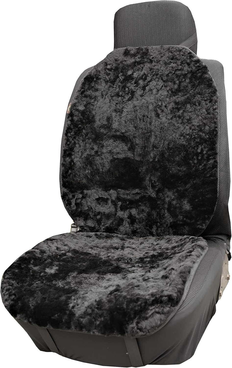 Gray Sheepskin Car Seat Covers (1 Pack) M85417