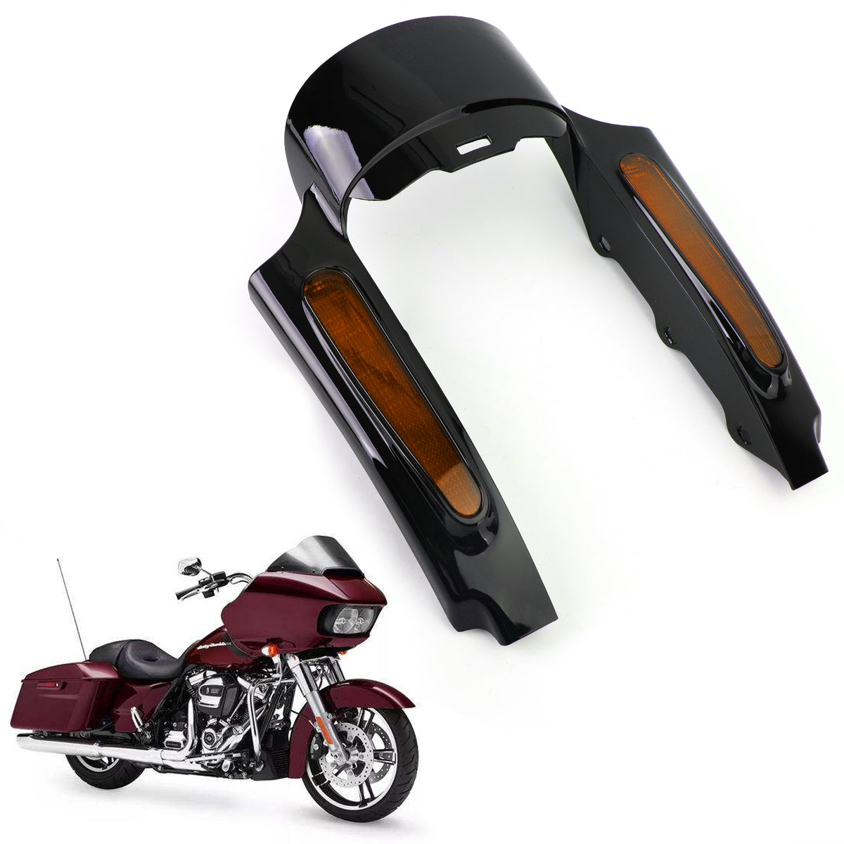 Rear Fender LED Light for Touring Electra Road Street Glide Road King 09-13 R529