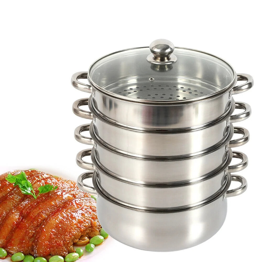 5-tier Stainless Steel Steamer U37295