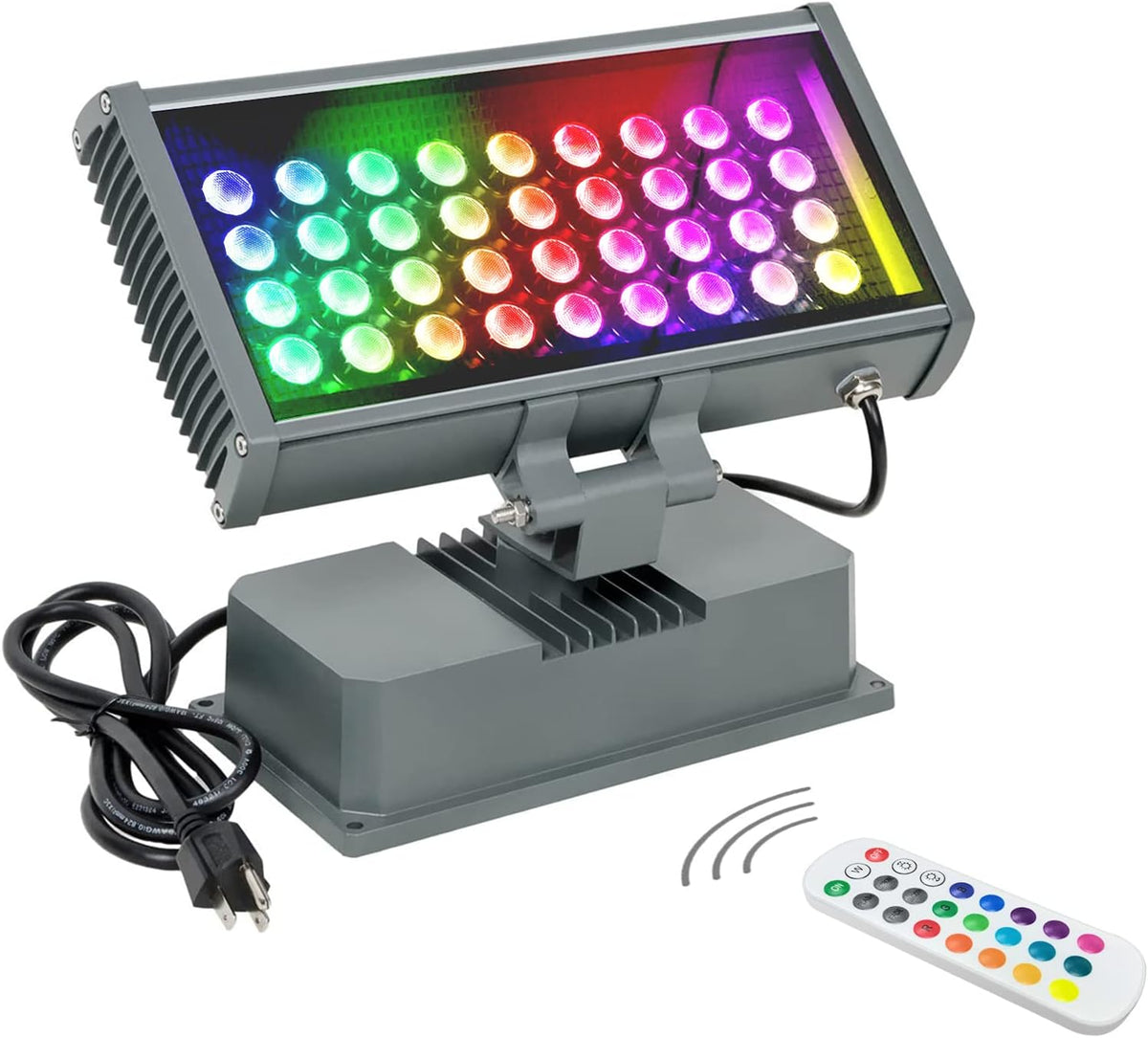 144W Linkable RGBW LED Wall Washer Light, Weatherproof, 120V and 277Vac B170