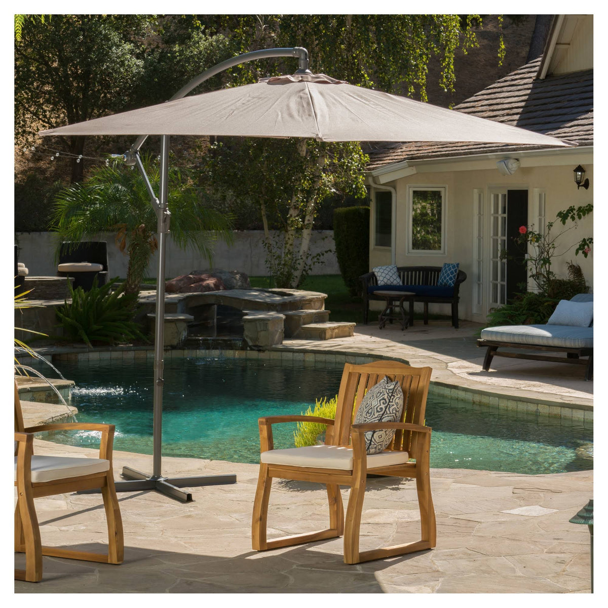 Mocha Cantilever Canopy K219391