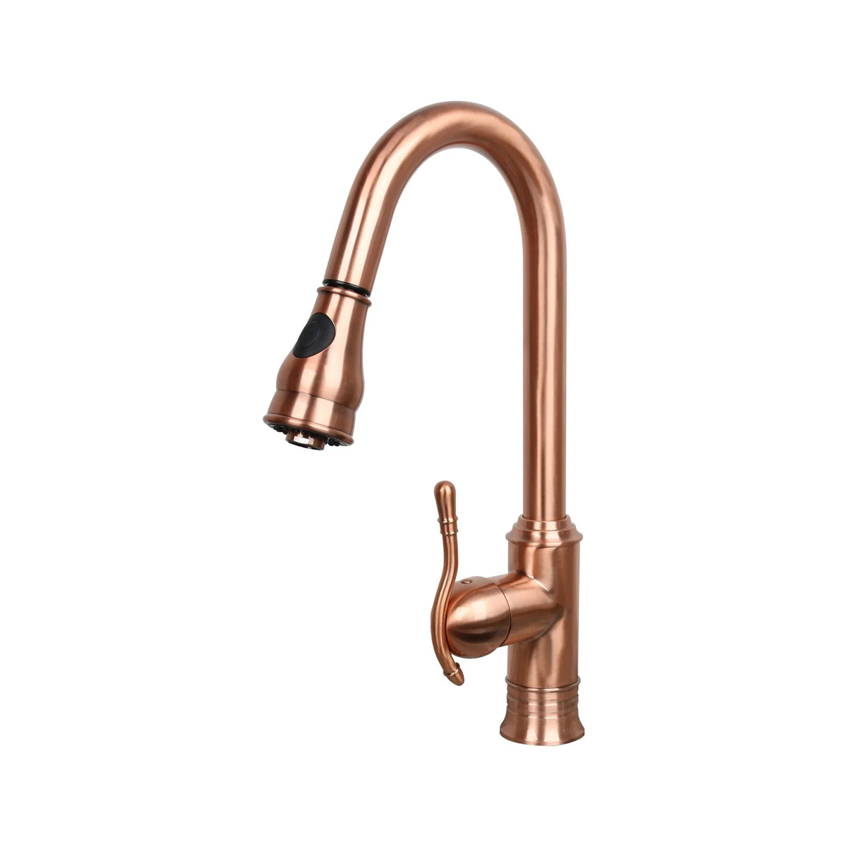Copper Kitchen Faucet with Pull Down Sprayer O9460