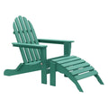 2-Piece Folding Recycled Plastic Adirondack Chair P993986