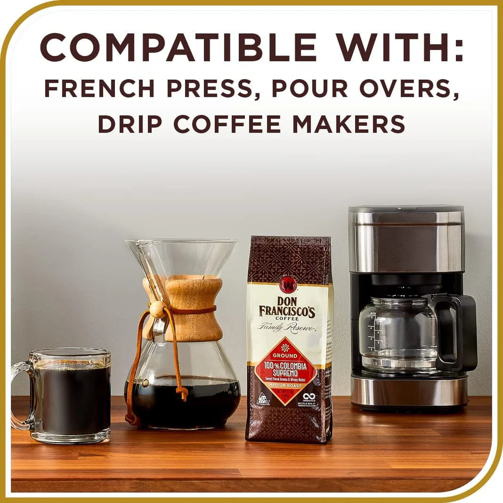 100% Colombia Supremo Whole Bean Coffee S734452