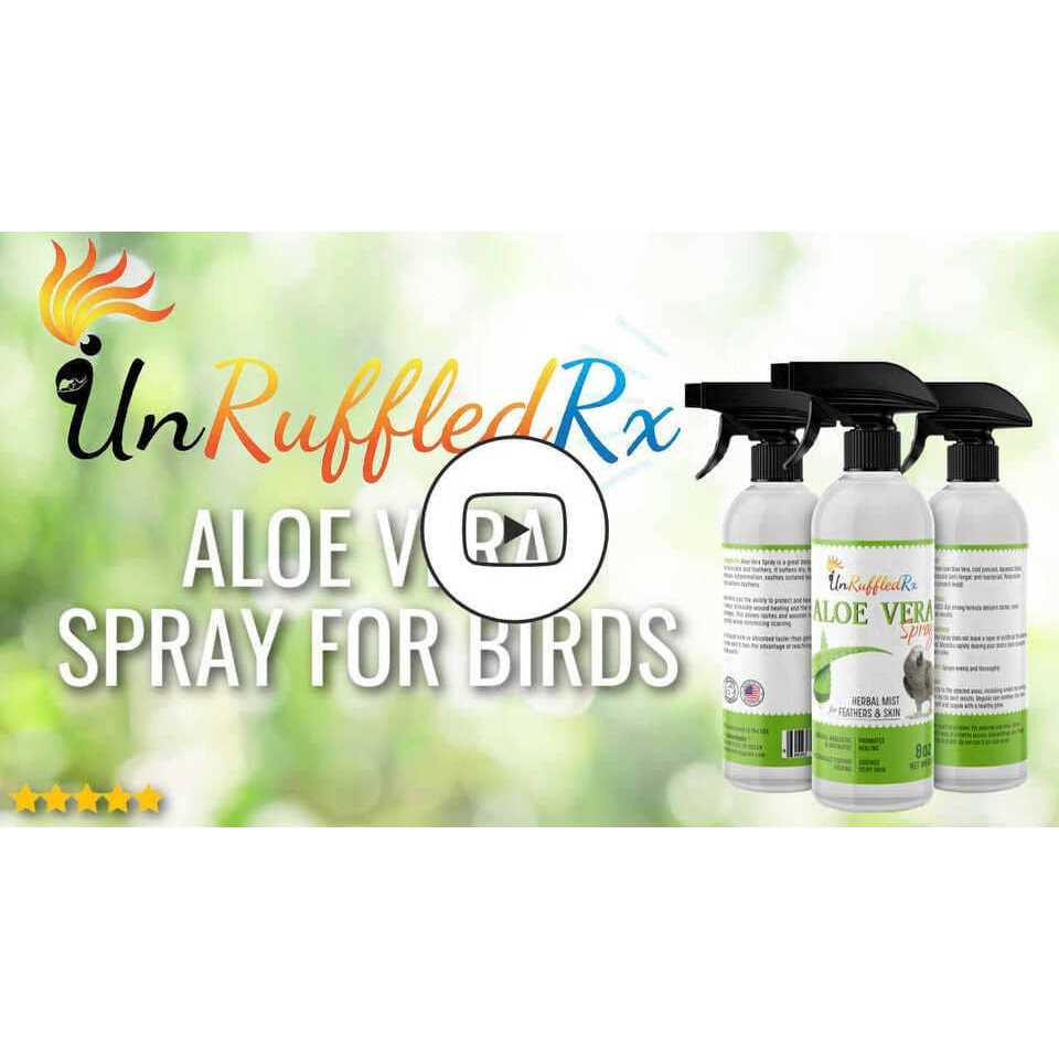 Aloe Vera Bird Bath Spray 8 Fl Oz G5423