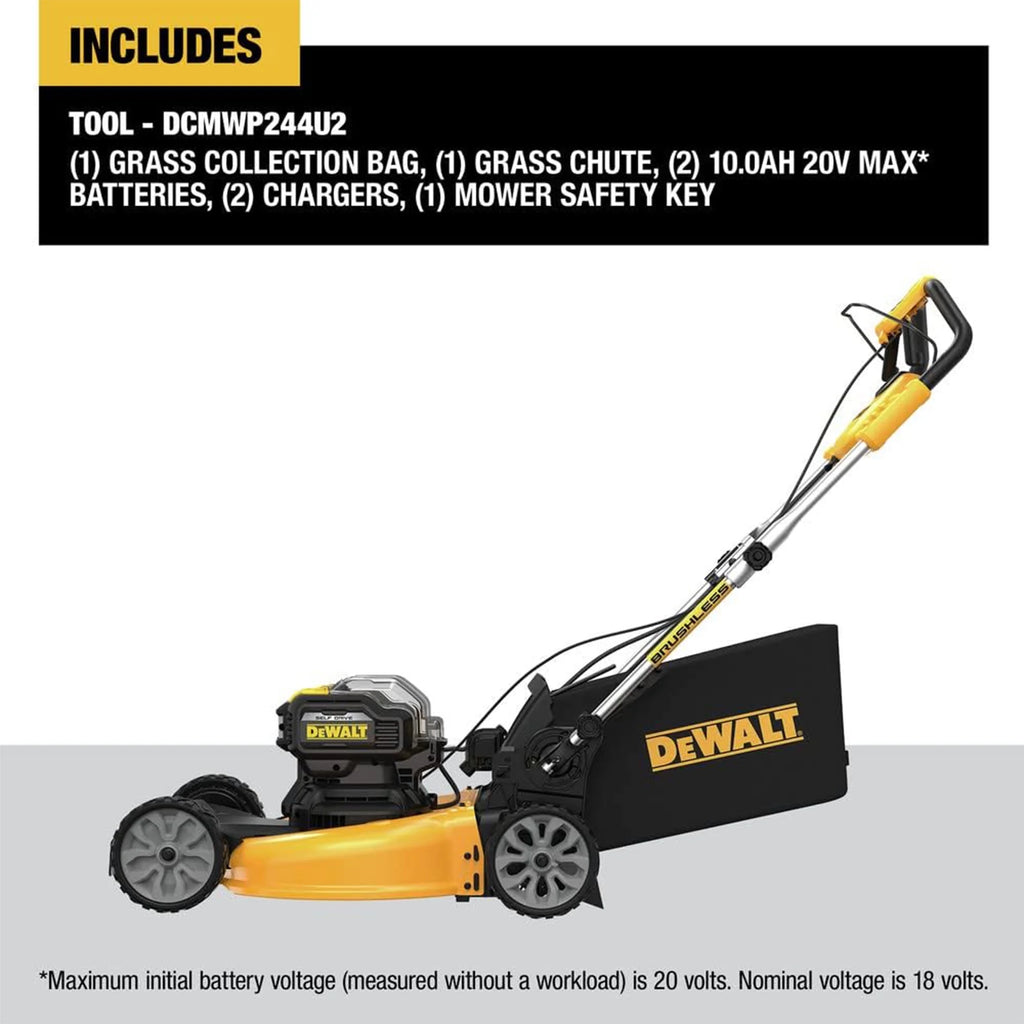 20V MAX Self Propelled 21.5 Inch Brushless Lawn Mower R68237
