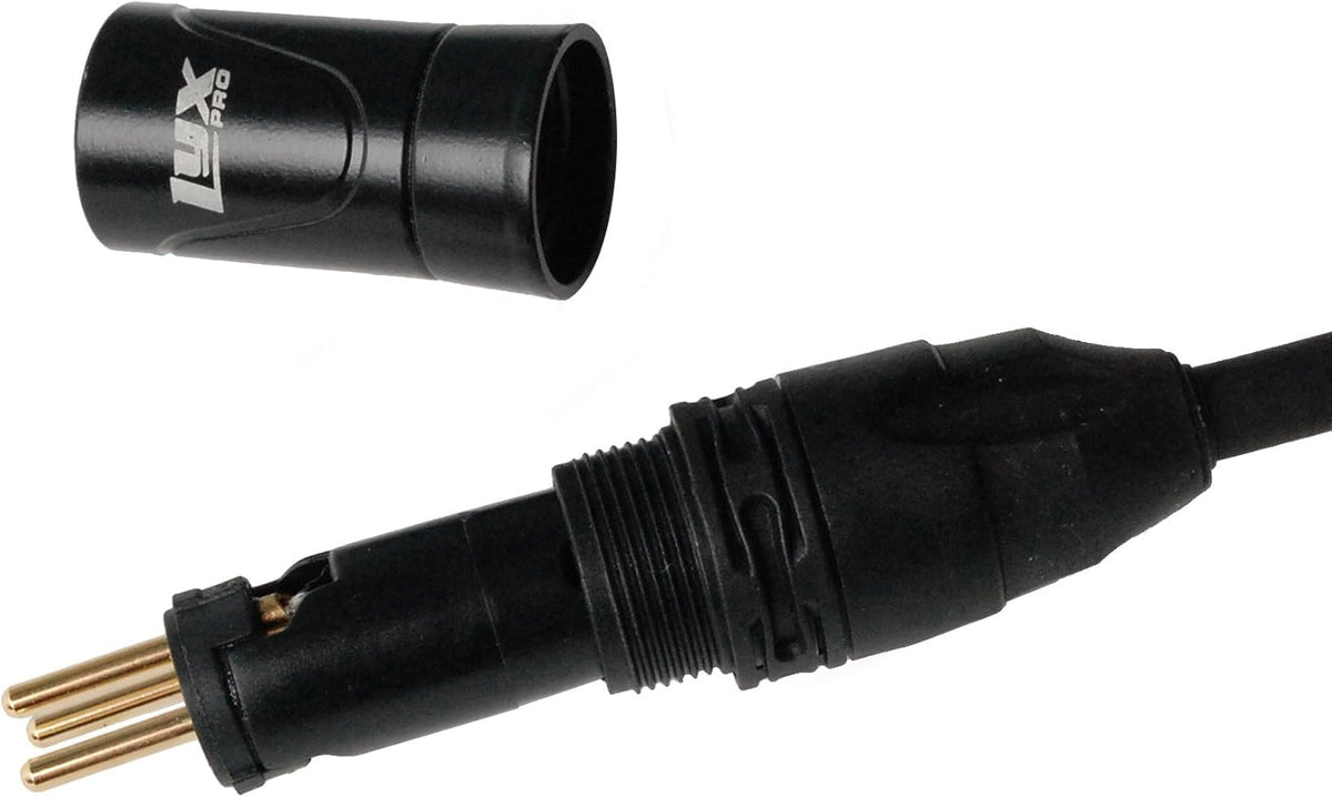 Black Pack of 2 XLR Microphone Cable W66122