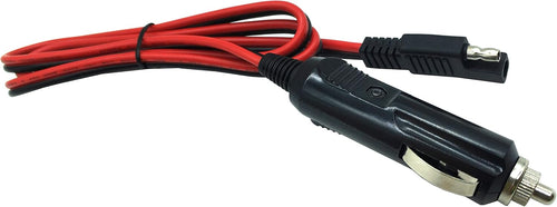 14AWG Cigarette Lighter to SAE Cable with 15A Fuse and LED Light J187544