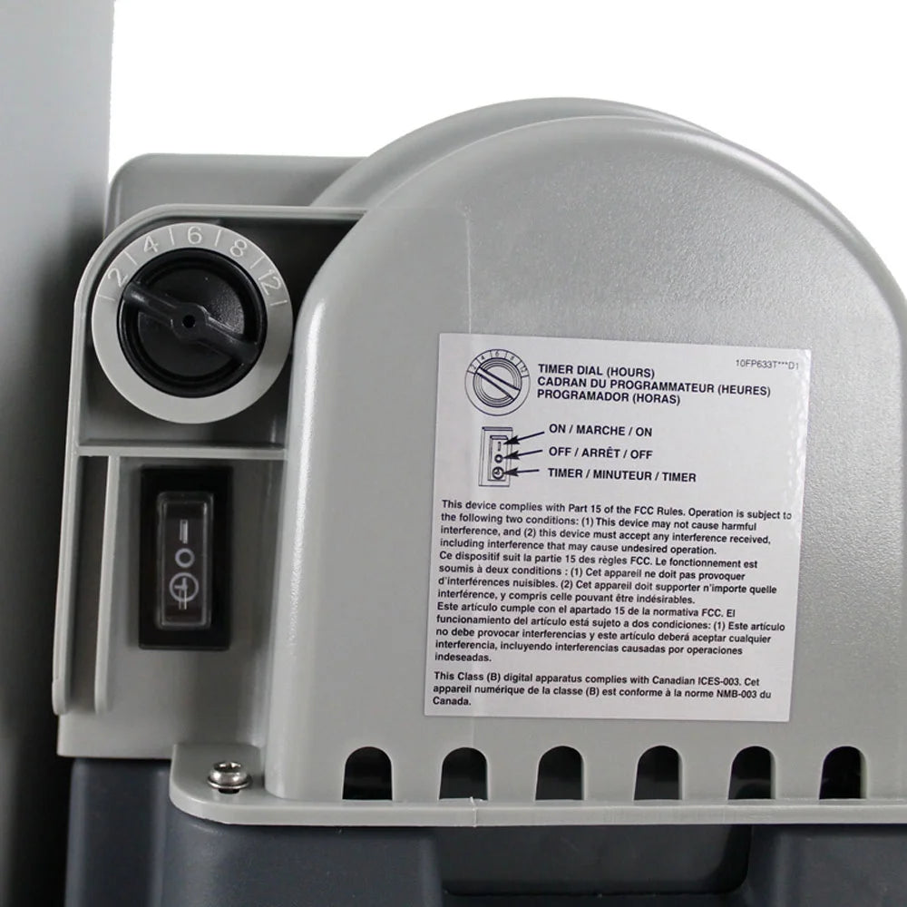 Intex Pool Pump with Wall Mount Automatic Skimmer and Pool Filters (6 Pack) Q811309