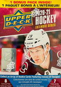 2020 2021 Upper Deck Hockey Extended Series Blaster Box C678045
