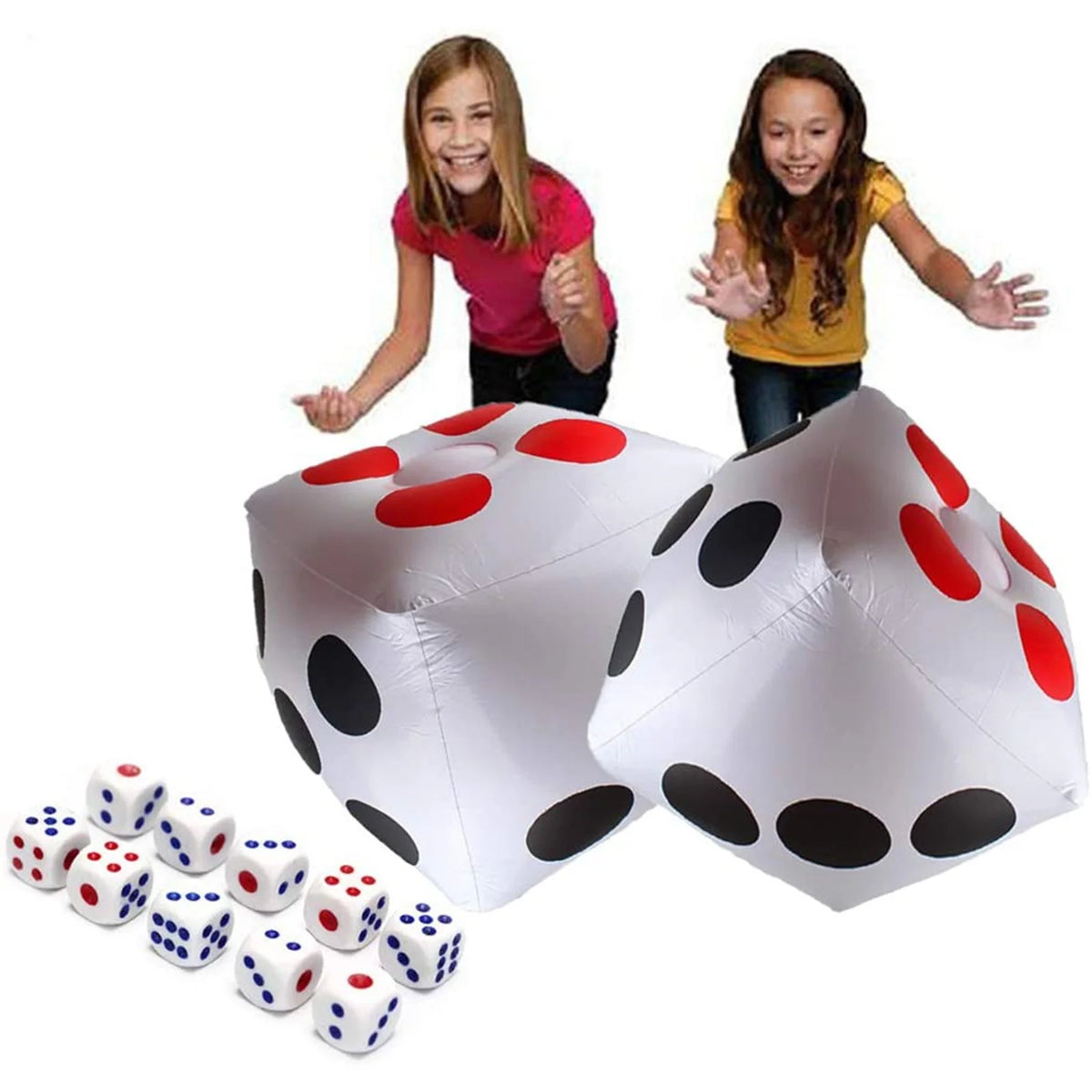 2pc 13 Inch Inflatable Dice Set L651