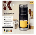 Single Serve K-Cup Pod Coffee Maker Matte Black F109