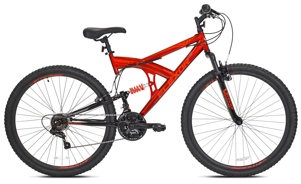 Red Dual Suspension Mountain Bike K5472