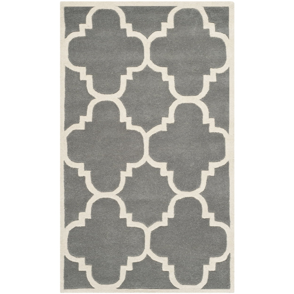 Geometric Quatrefoil Area Rug or Runner V94425