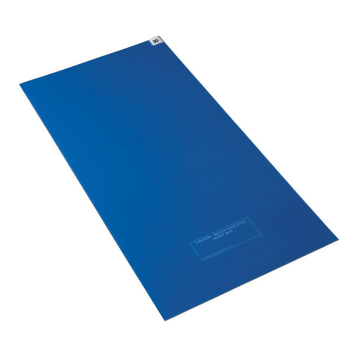 Blue Disposable Tacky Mat 36 inch W x 36 inch L R62687